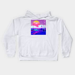 Lofi tracks Kids Hoodie